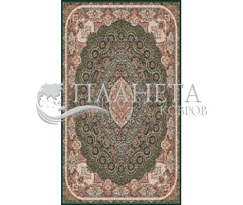 Иранский ковер Marshad Carpet 3058 Dark Green - высокое качество по лучшей цене в Украине