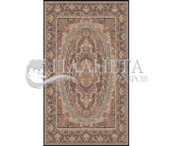 Иранский ковер Marshad Carpet 3059 Black - высокое качество по лучшей цене в Украине