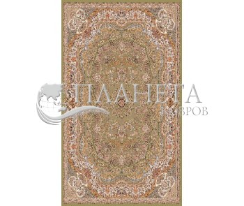 Иранский ковер Marshad Carpet 3060 Light Green - высокое качество по лучшей цене в Украине