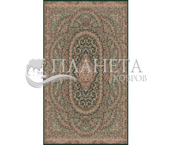 Иранский ковер Marshad Carpet 3062 Dark Green - высокое качество по лучшей цене в Украине