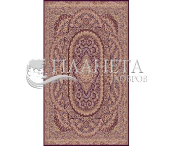 Иранский ковер Marshad Carpet 3062 Dark Purple - высокое качество по лучшей цене в Украине