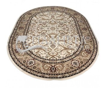 Высокоплотный ковер Oriental 3416 , CREAM - высокое качество по лучшей цене в Украине