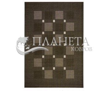 Безворсовый ковер Natura 20079 Black Silver - высокое качество по лучшей цене в Украине