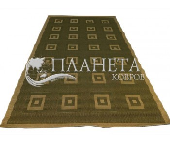 Napless carpet Sisal 00012 green-cream - high quality at the best price in Ukraine