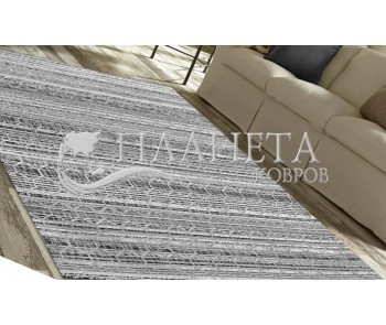 Синтетический ковер Vista 132200-01 grey - высокое качество по лучшей цене в Украине