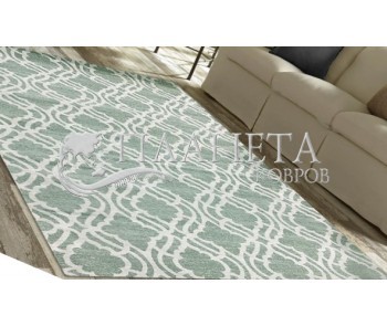 Napless carpet Zela 116905-07 L.Green - high quality at the best price in Ukraine