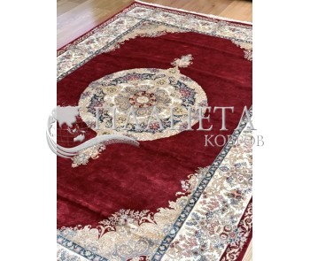 Bamboo сarpet ELEXUS HEREKE ML749 BORDO - high quality at the best price in Ukraine