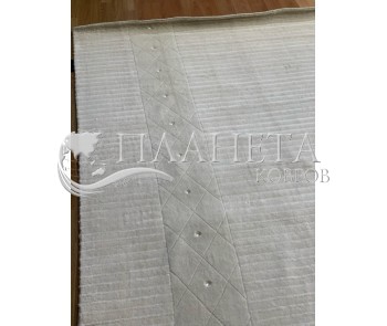 Високоворсний килим Lalee Diamond 146 white - Висока якість за найкращою ціною в Україні