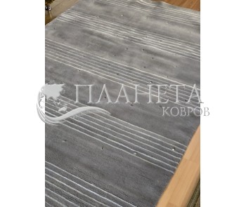 Високоворсний килим Lalee Diamond 147 grey - Висока якість за найкращою ціною в Україні