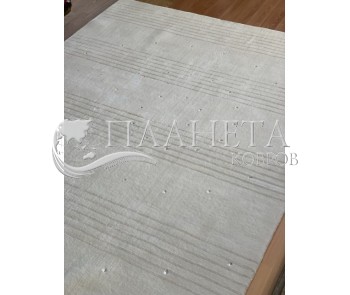 Високоворсний килим Lalee Diamond 147 WHITE - Висока якість за найкращою ціною в Україні