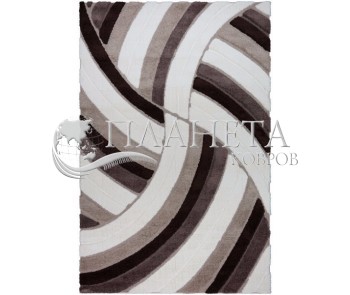 Shaggy carpet Linea 05501A White - high quality at the best price in Ukraine