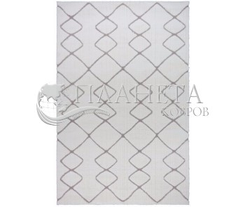 Високоворсный килим Linea 05518A White - Висока якість за найкращою ціною в Україні