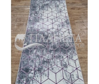 Синтетичена килимова доріжка MODA 5503 LILAC/L.GREY - Висока якість за найкращою ціною в Україні