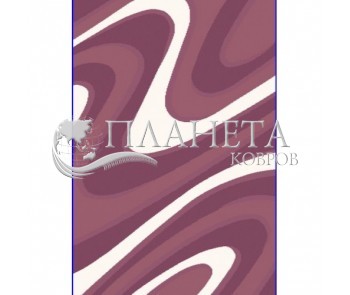 Высоковорсный ковер Polyester Shaggy 1882A  D.VIOLET - высокое качество по лучшей цене в Украине