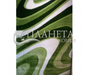 Высоковорсный ковер Polyester Shaggy 1882A GREEN - высокое качество по лучшей цене в Украине