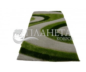 Высоковорсный ковер Polyester Shaggy 1885A WHITE - высокое качество по лучшей цене в Украине