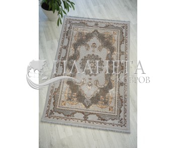 Синтетичний килим SALSA D557A BEIGE/D.GREY - Висока якість за найкращою ціною в Україні