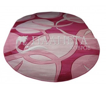 Синтетический ковер Arena 0423A pink - высокое качество по лучшей цене в Украине