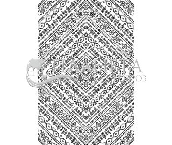 Iranian carpet Black&White 1739 - high quality at the best price in Ukraine