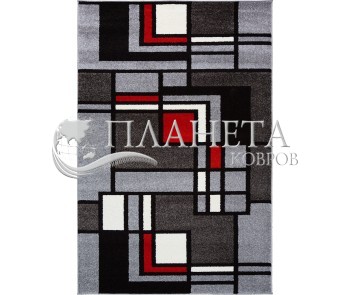 Синтетическая ковровая дорожка CAMINO 02581C L.Grey-L.Red - высокое качество по лучшей цене в Украине