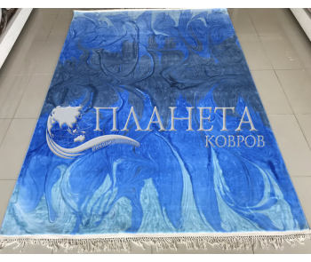 Акриловый ковер Ebru blue - высокое качество по лучшей цене в Украине