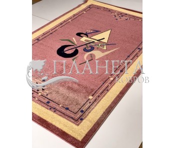 Synthetic carpet FRISE F3043A PINK - high quality at the best price in Ukraine