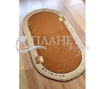 Синтетический ковер FRISE F3127A ORANGE - высокое качество по лучшей цене в Украине