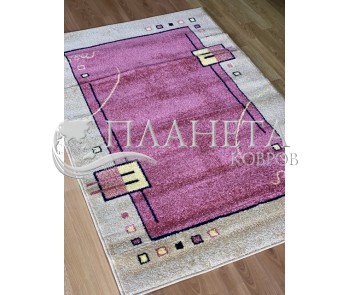 Синтетический ковер FRISE F3127A PINK - высокое качество по лучшей цене в Украине