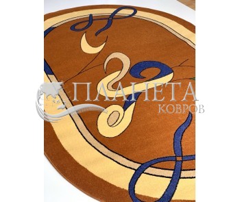 Синтетический ковер FRISE F5247A ORANGE - высокое качество по лучшей цене в Украине