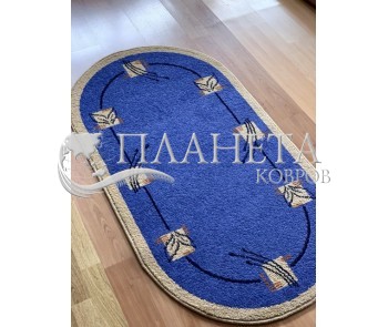 Синтетический ковер FRISE F5804C BLUE - высокое качество по лучшей цене в Украине