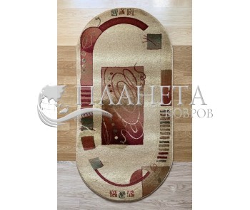 Synthetic carpet Heat-Set 4118A cream - high quality at the best price in Ukraine