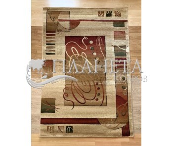 Synthetic carpet Heat-Set 6100A CREAM - high quality at the best price in Ukraine