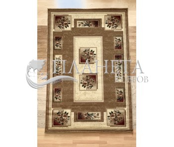 Synthetic carpet Heat-Set 5715A MUSTARD - high quality at the best price in Ukraine