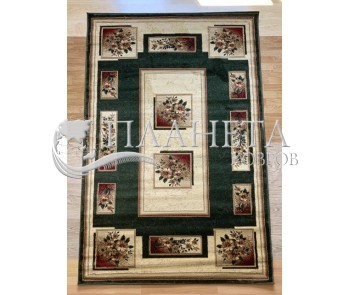 Synthetic carpet Heat-Set 5715A GREEN - high quality at the best price in Ukraine