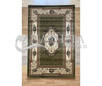 Синтетический ковер Heat-Set 6544A L.GREEN - высокое качество по лучшей цене в Украине