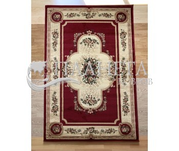 Синтетический ковер Heat-Set 6546A RED - высокое качество по лучшей цене в Украине