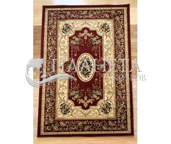 Synthetic carpet Heat-Set 6547A RED - high quality at the best price in Ukraine