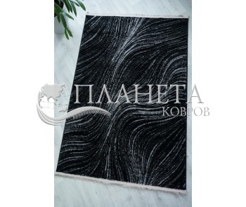 Килим INSOMNIA D757A D.GREY/BLACK POLYESTER - Висока якість за найкращою ціною в Україні