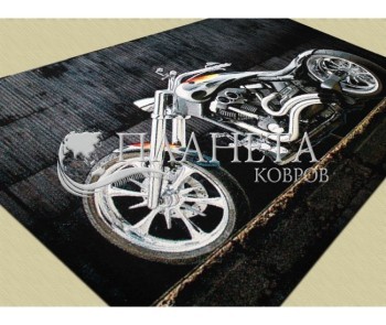 Ковер картина с мотоциклом Kolibri (Колибри) 11185/180 - высокое качество по лучшей цене в Украине