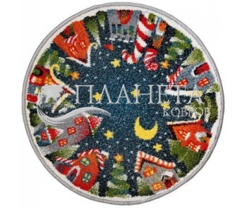 Килим Різдво, Новий Рік Kolibri (Колібрі) 11503/140 - Висока якість за найкращою ціною в Україні