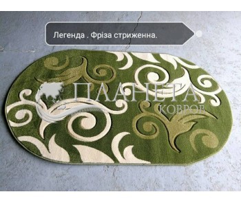 Синтетический ковер Legenda 0391 green - высокое качество по лучшей цене в Украине