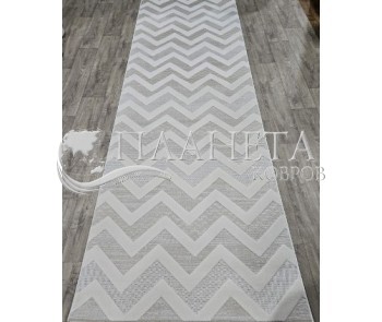 Безворсова килимова доріжка DOLCHE 4037B CREAM / CREAM - Висока якість за найкращою ціною в Україні