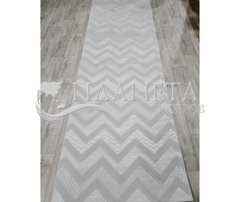 Безворсова килимова доріжка DOLCHE 4037B CREAM / L.GREY - Висока якість за найкращою ціною в Україні