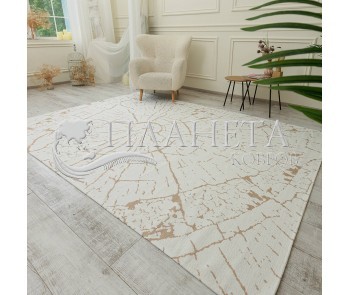 Синтетичний килим LOTUS 114207 cream - Висока якість за найкращою ціною в Україні