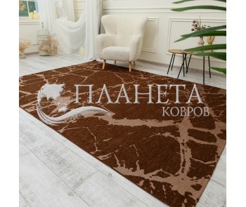 Синтетичний килим LOTUS 114211 brown - Висока якість за найкращою ціною в Україні