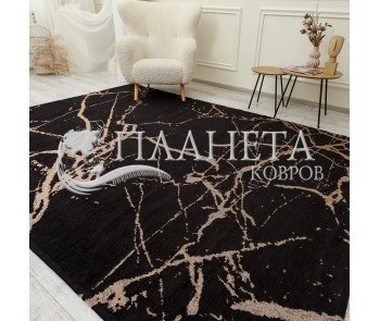 Синтетичний килим LOTUS 114284 black - Висока якість за найкращою ціною в Україні