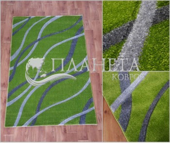 Синтетический ковер Melisa 305 GREEN - высокое качество по лучшей цене в Украине