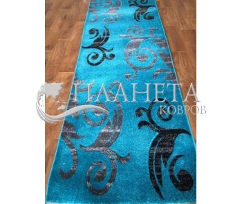 Синтетическая ковровая дорожка Melisa 391 TURKUAZ - высокое качество по лучшей цене в Украине