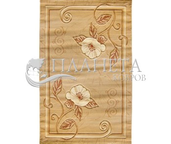 Синтетический ковер Melisa 2973A beige-beige - высокое качество по лучшей цене в Украине