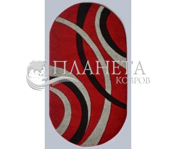Синтетический ковер Melisa 355 red - высокое качество по лучшей цене в Украине